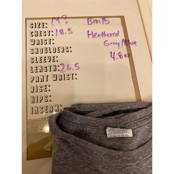 Delta Heather Blue Gray Southern Saltwater Coastal Outfitters Myrtle Bea… - Picture 5 of 5